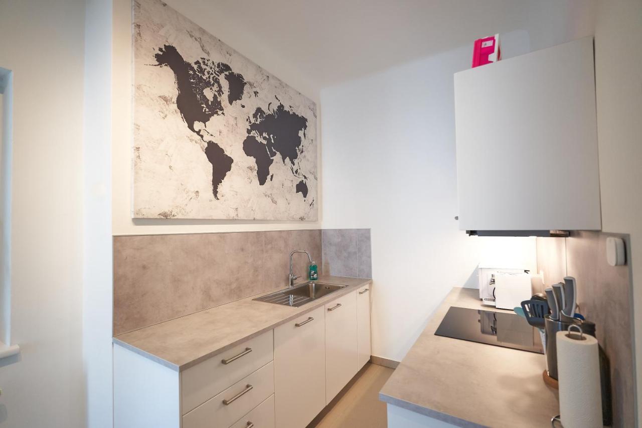 Trendy Apartment 2 Zimmer Zentral Gelegen Vienna Luaran gambar